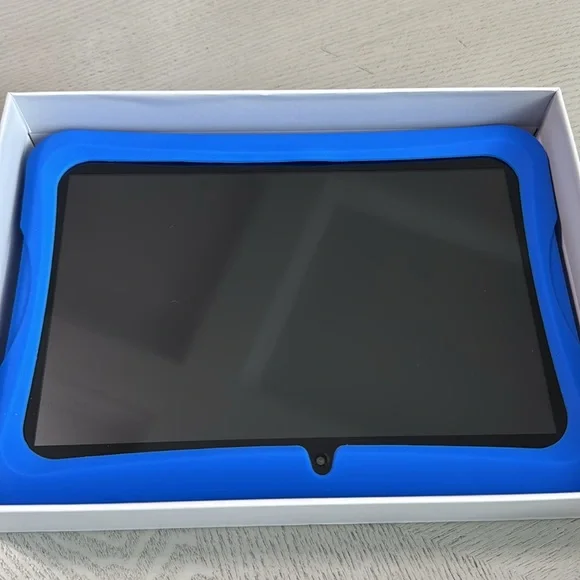 Kids Tablet, 10.1 Inch Android Toddler Tablet with Case used like new no scrach - Picture 5 of 6